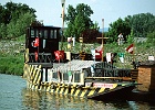 Fahrgastschiff Agnes von Feldsberg im Yachthafen von Au, Donau-km 2107,1